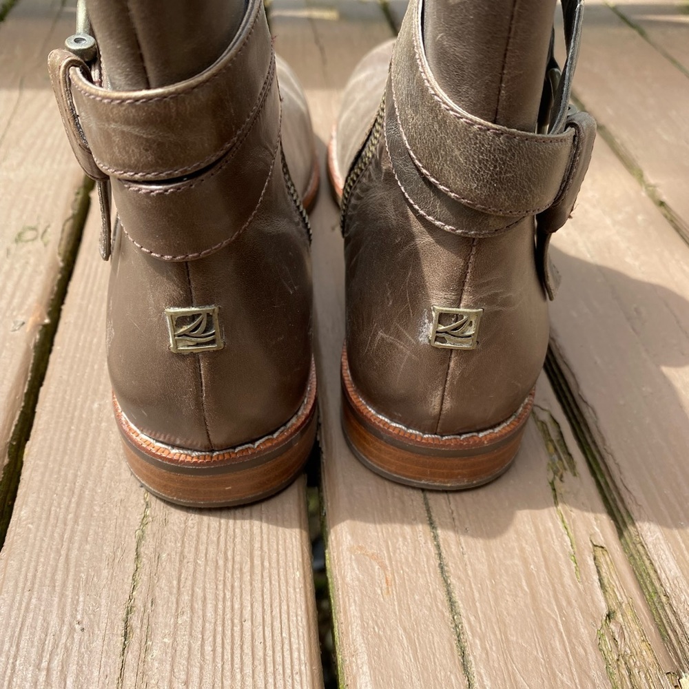 Sperry Top Sider Leather Bootie size 7.5M - Picture 5 of 8
